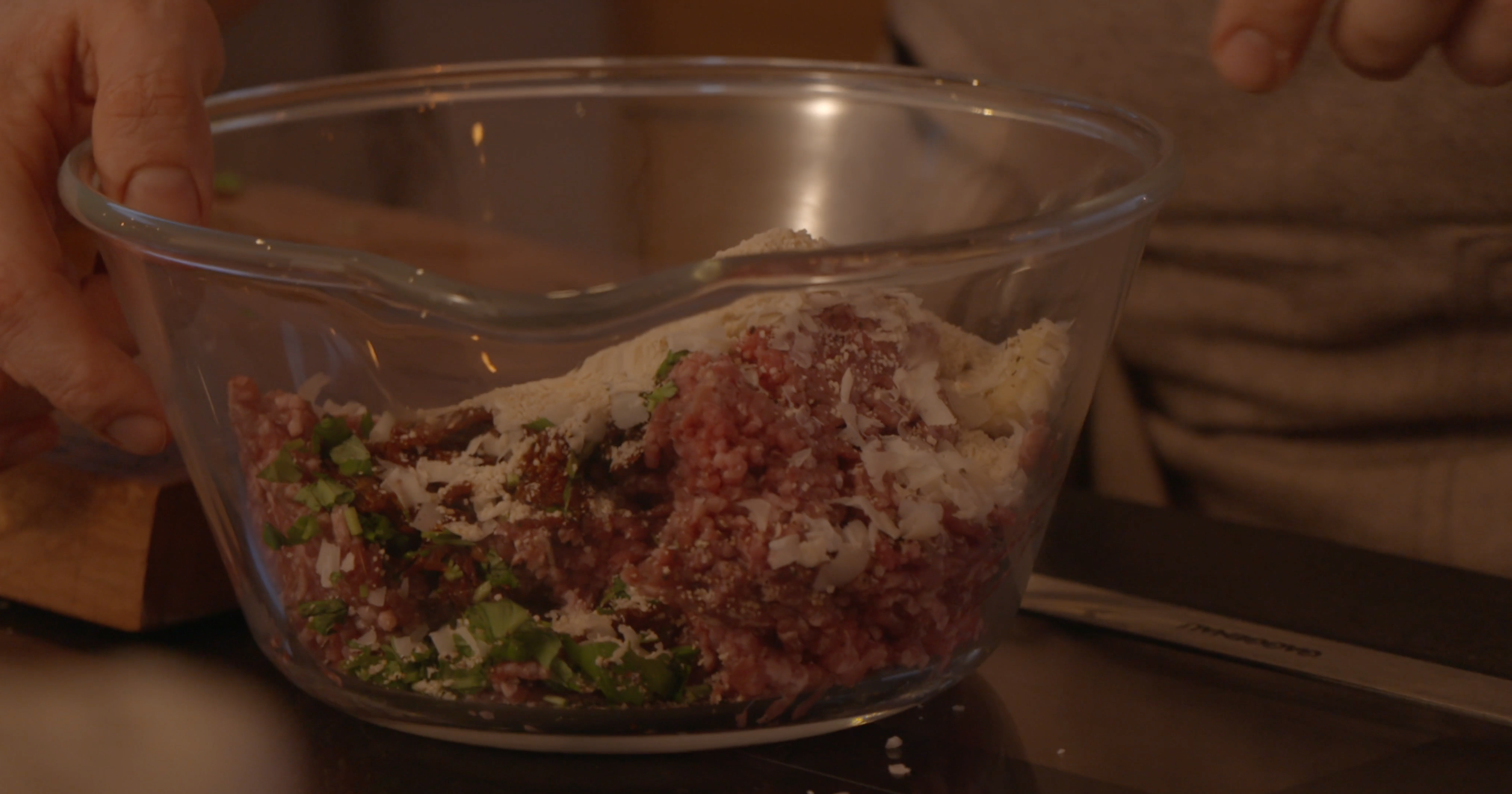 Pasta og kødboller5