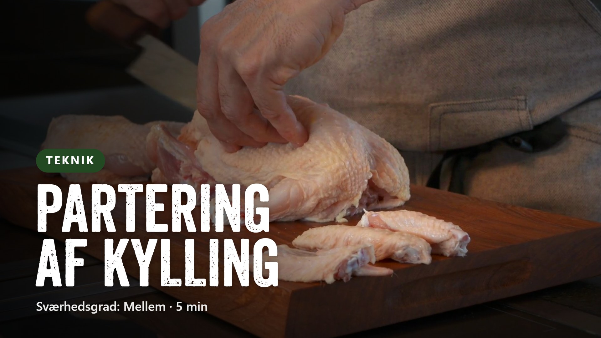 Partering af kylling